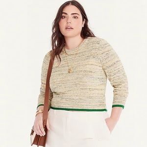 NWT J. Crew Space-Dyed Crewneck Sweater